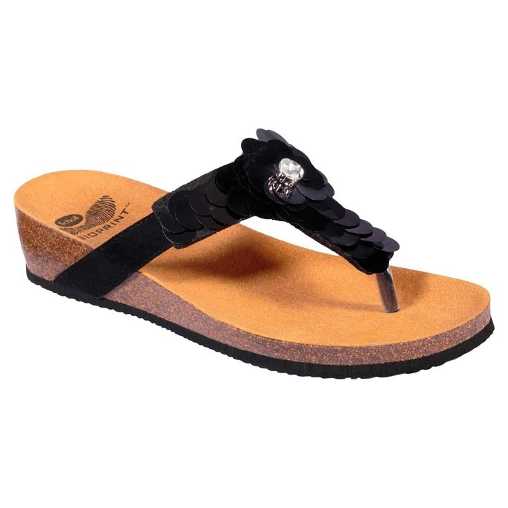 Chantal Flip-Flop Microfibra Black 40 Dr.Scholl&reg;