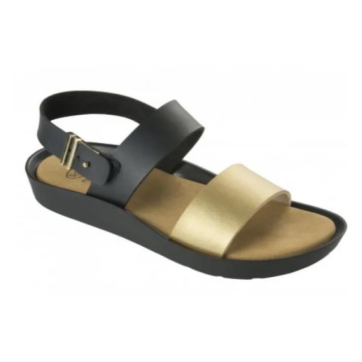 MAMORE Sandalo Donna BLAK/GOLD N39 Dr.Scholl's&reg;