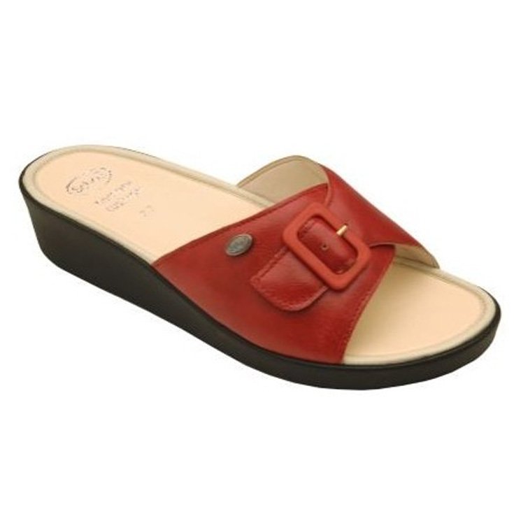 Mango Synthetic Leather Woman Red 40 Dr.Scholl&reg;