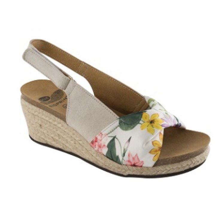 Mindy Suede+Texture Donna Bone/Flower 41 Dr.Scholl&reg;