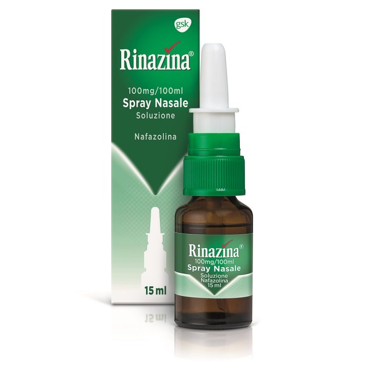 Rinazina 0,1% Spray Decongestionante Nasale 15ml Rinazina 0,1% Spray Decongestionante Nasale 15ml