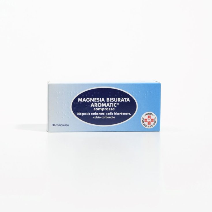 Magnesia Bisurata Aromatic  DiIspositivo Medico 80 Pastiglie