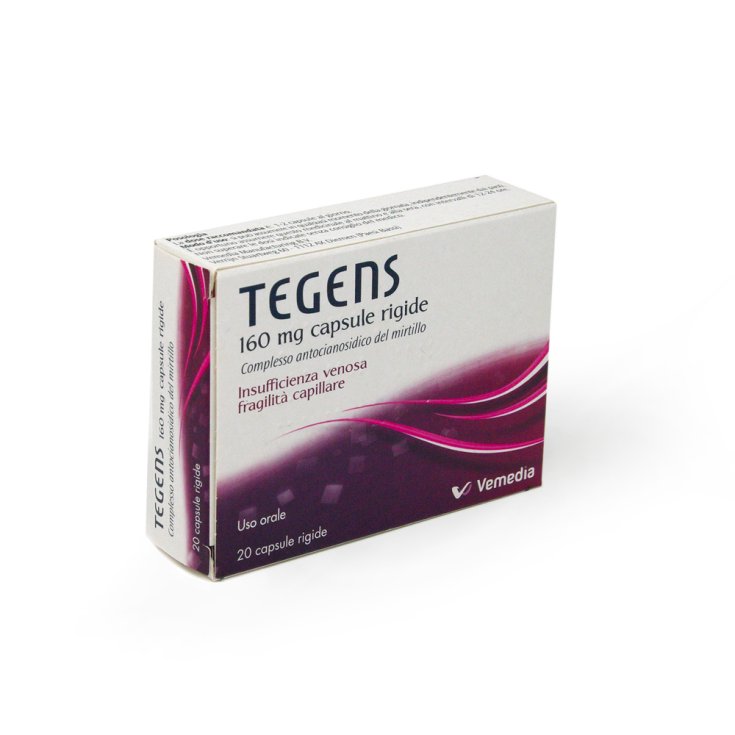 Tegens Stati Di fragilit&agrave; Capillare 20 Capsule Rigide 160mg