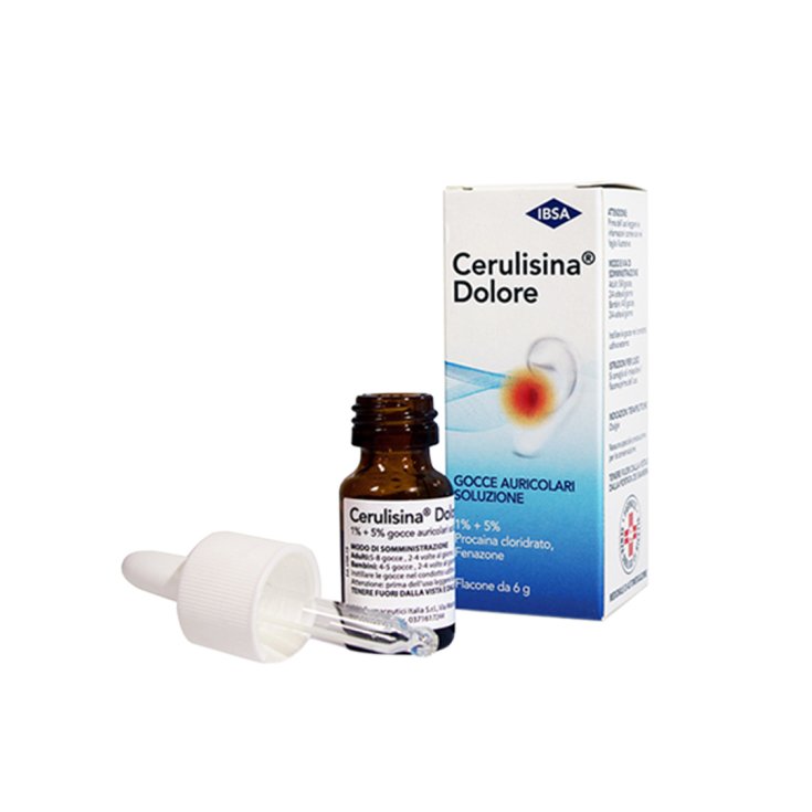 Cerulisina Dolore Gocce Auricolari IBSA  6g