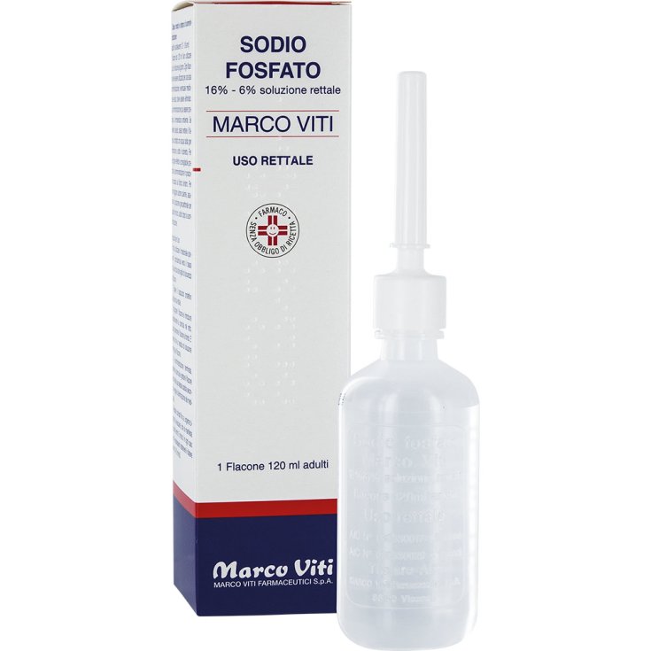 Sodio Fosfato Marco Viti Soluzione Rettale 120ml