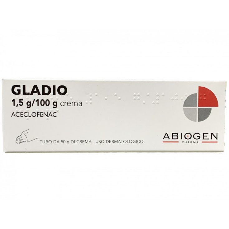 Gladio 1,5 g/100 g&nbsp;Crema Abiogen 50g