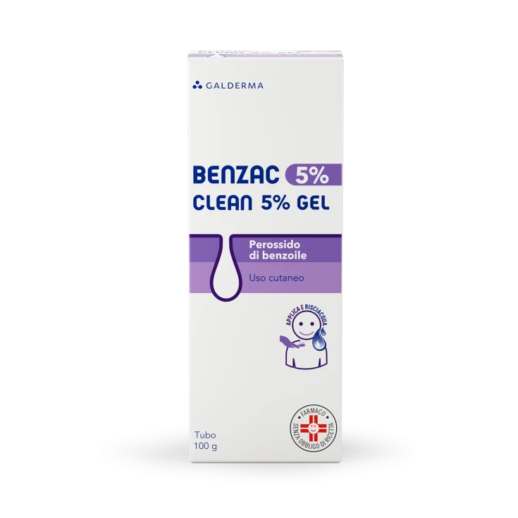 BENZAC CLEAN 5% GEL GALDERMA 100G
