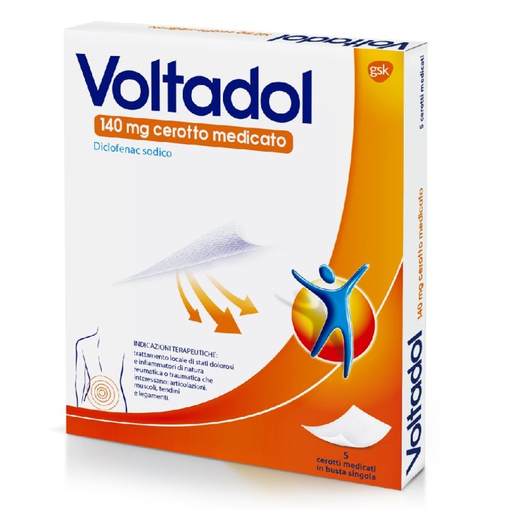 Voltadol 140mg 5 Cerotti Medicati Voltadol 140mg 5 Cerotti Medicati