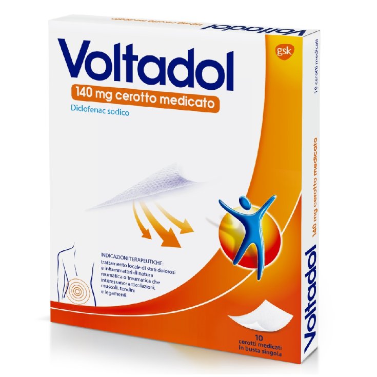 Voltadol 140mg 10 Cerotti Medicati Voltadol 140mg 10 Cerotti Medicati