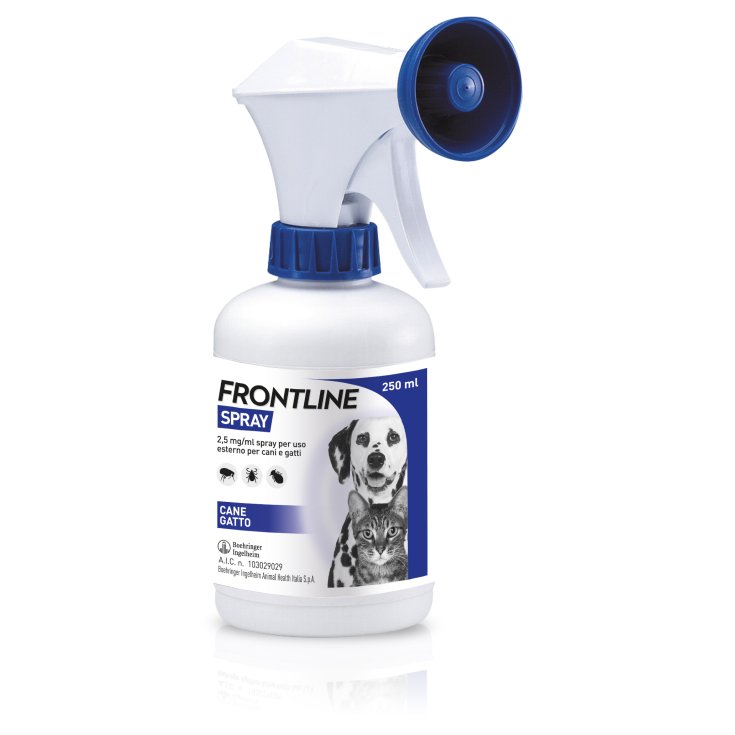 Frontline Spray Antiparassitario per Cani e Gatti, 250ml