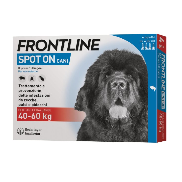 Frontline&nbsp;Spot On Cani 40-60Kg 4 Pipette