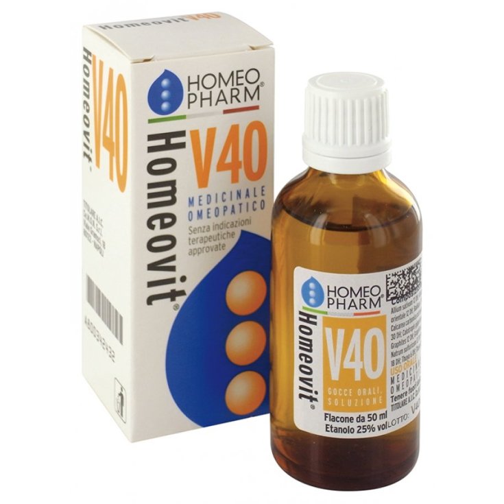 Homeovit V40 Gocce Homeopharm 50ml