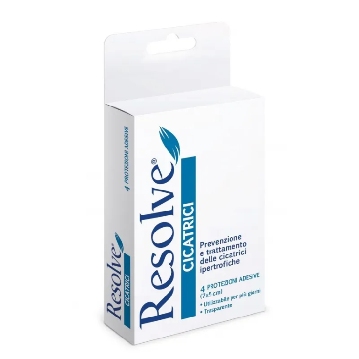 Resolve Cicatrici 4 Protezioni Adesive 7x5cm