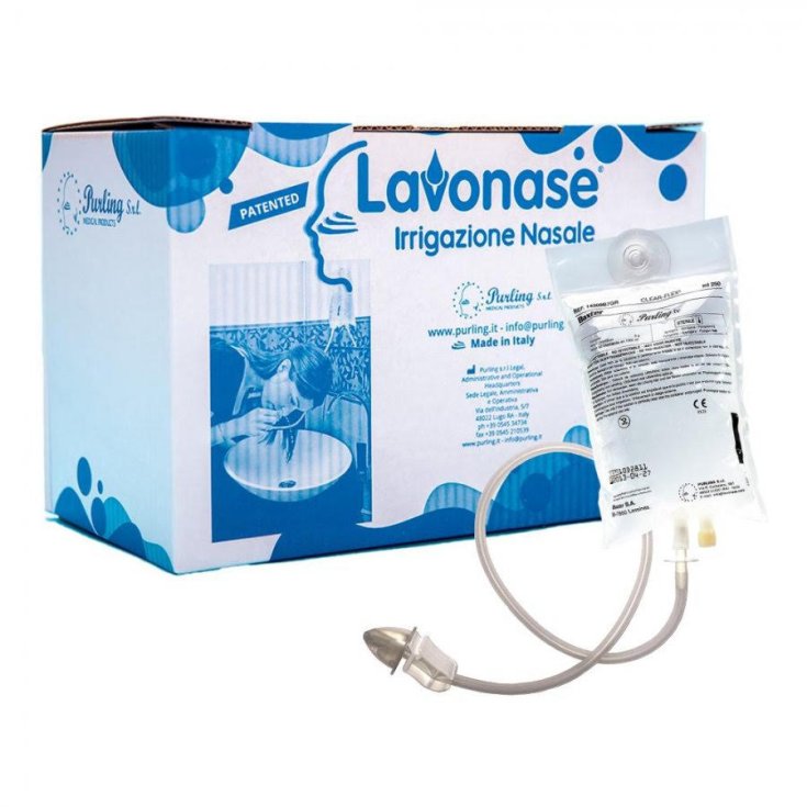 Lavonase Irrigazione Nasale Purling 12+12 Pezzi