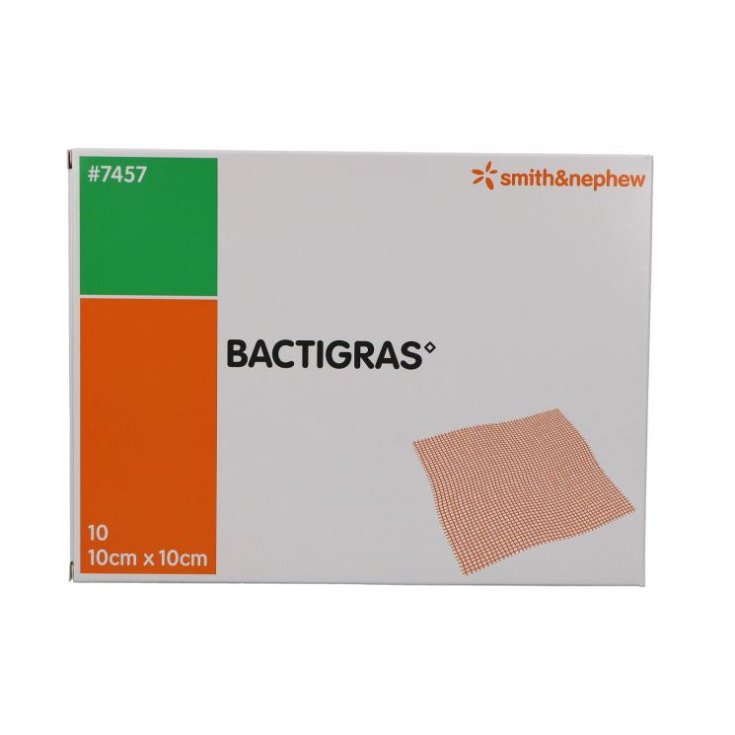 Bactigras Smit & Nephew 10 Garze Medicate 10x10cm