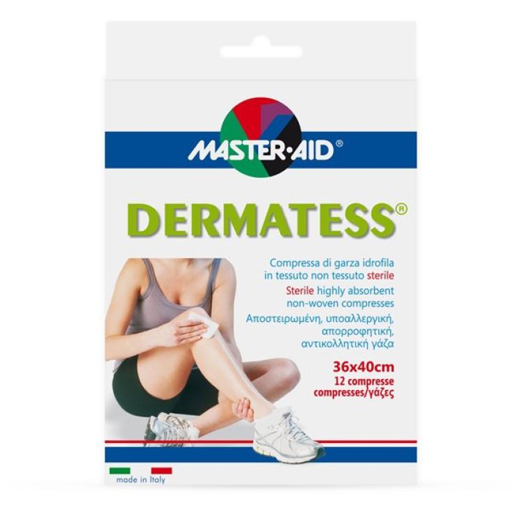 Dermatess&reg; 36x40 Master-Aid&reg; 12 Compresse
