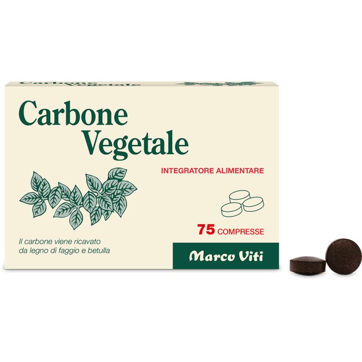 Carbone Vegetale Marco Viti 75 Compresse