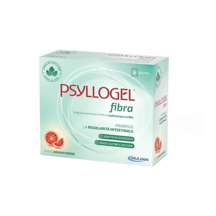 Psyllogel Fibra Arance Rosse Giuliani 20 Bustine