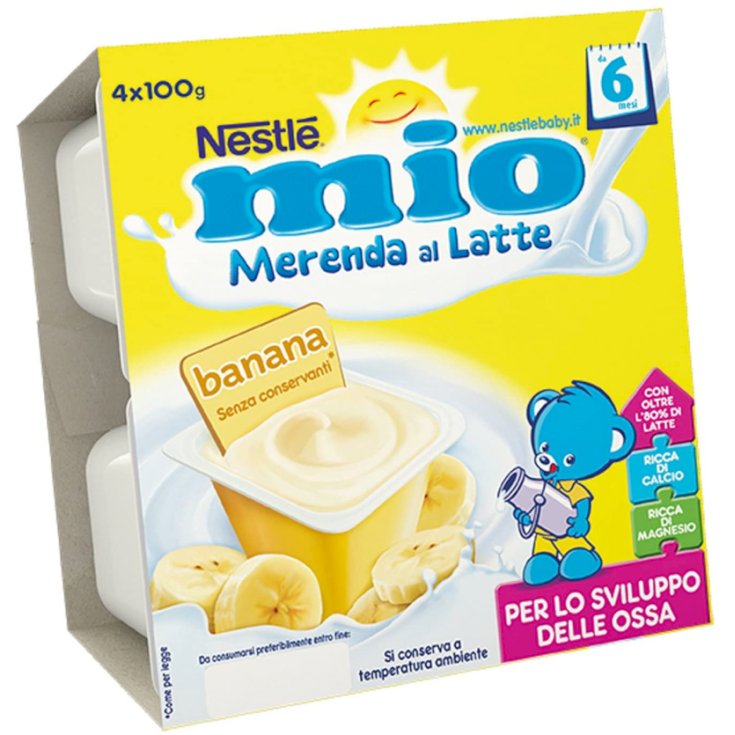 mio Merenda al Latte Nestl&eacute; Banana 4x100g