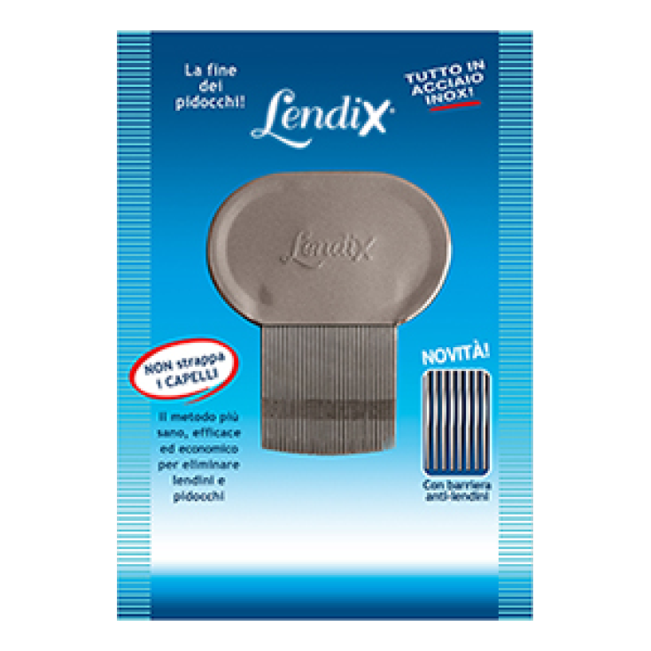 Lendix&reg; Pettine Antipediculosi In Acciaio
