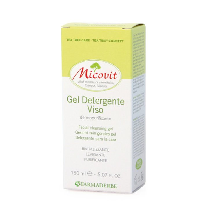 Micovit Gel Detergente Viso Farmaderbe 150ml
