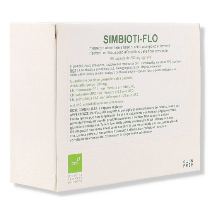 Simbioti Flo Oti 60 Capsule Da 500mg Simbioti Flo Oti 60 Capsule Da 500mg