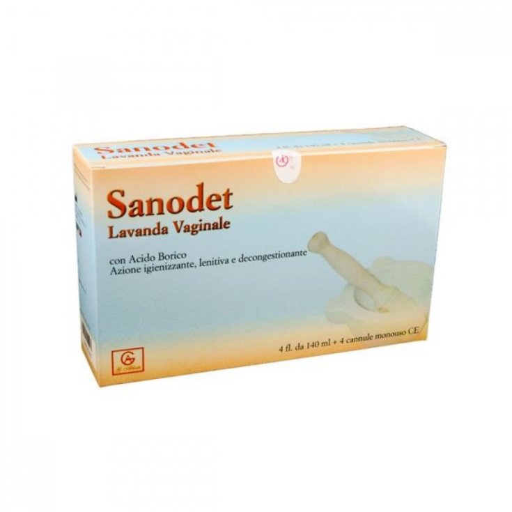 Sanodet Lavanda Vaginale Abbate Gualtiero 4x140ml