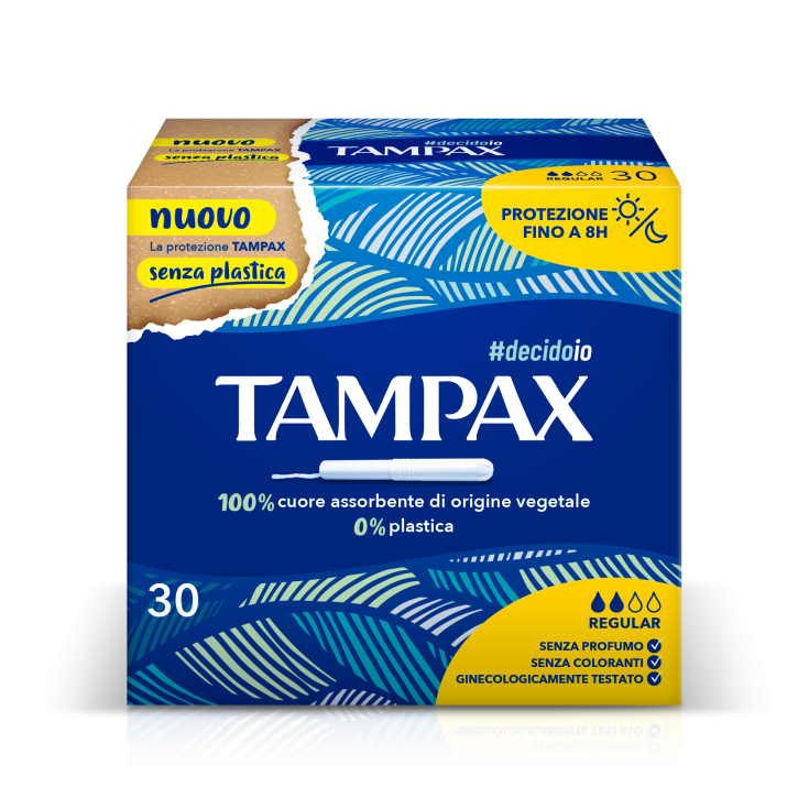 Tampax Blue Box Regular 30 Assorbenti Interni Tampax Blue Box Regular 30 Assorbenti Interni