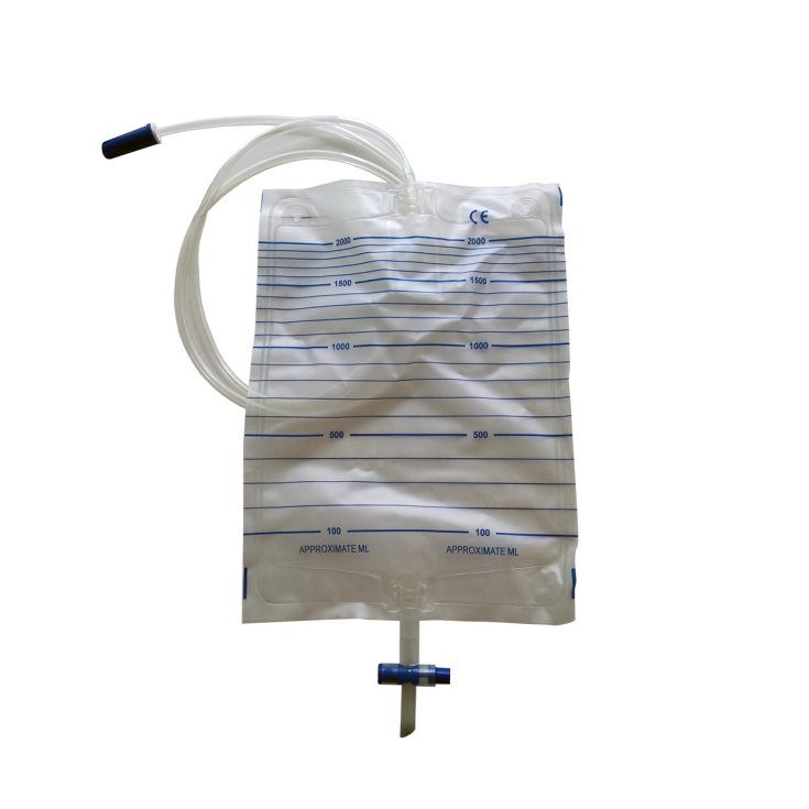 Sacca Raccolta Urina Lt.2 Tubo 130cm Farmac-Zabban 10 Pezzi