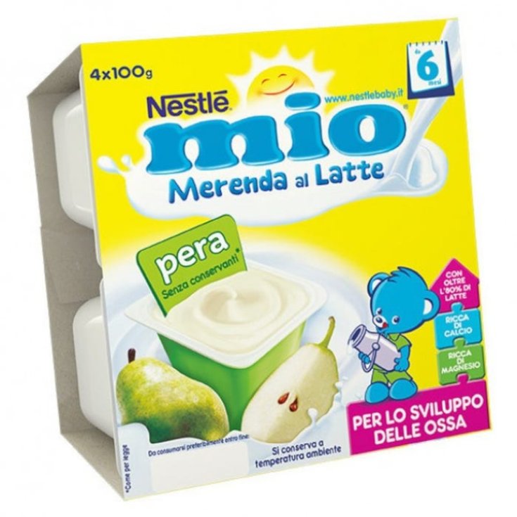 mio Merenda al Latte Nestl&eacute; Pera 4x100g