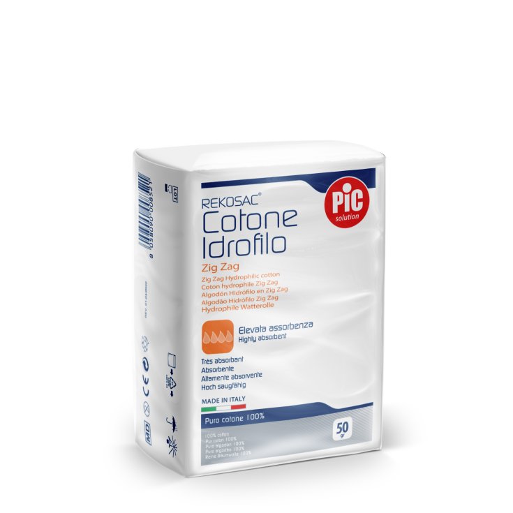 Rekosac&nbsp;Cotone Idrofilo Zig Zag PIC 50g