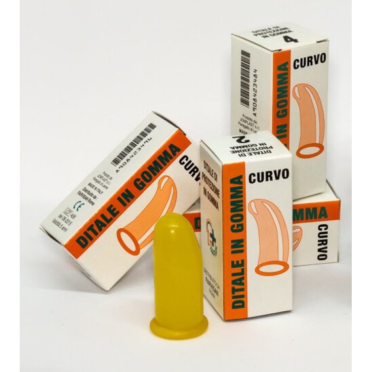 Ditale Curvo in Gomma Mis. 4&nbsp;Farvisan
