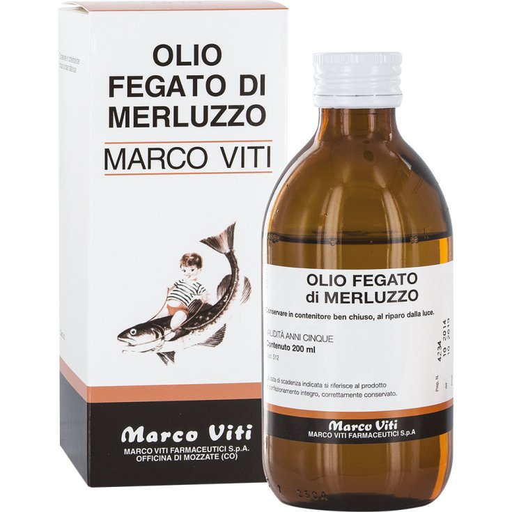 Olio di Fegato di Merluzzo Marco Viti 200ml