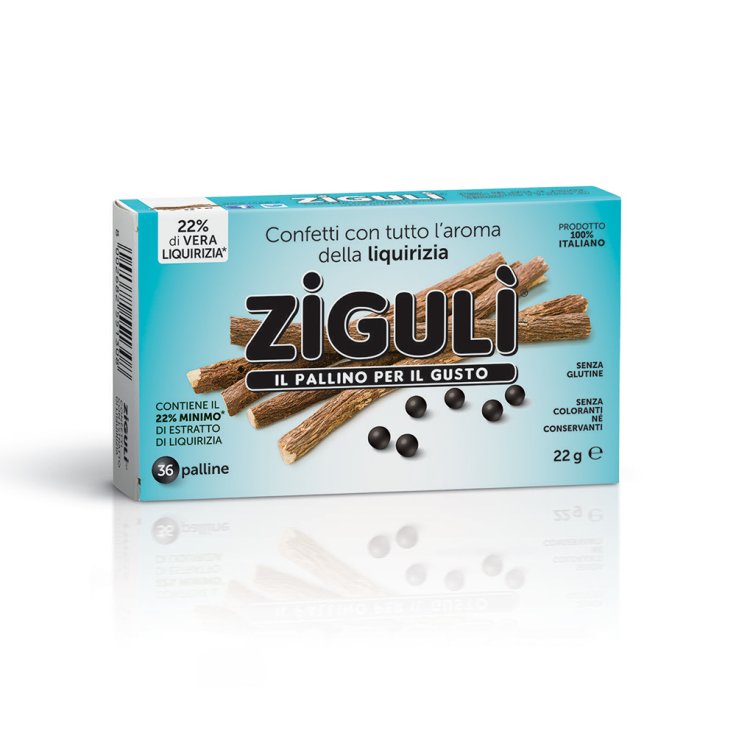 Ziguli Liquirizia 36 Paalline 22g