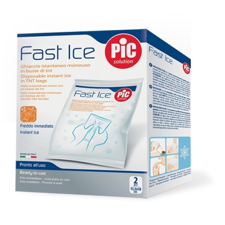 Fast Ice&nbsp;Ghiaccio Instantaneo Monouso PIC 2 Pezzi