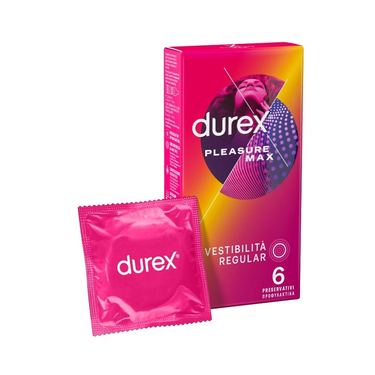 durex Pleasure Max 6 Preservativi