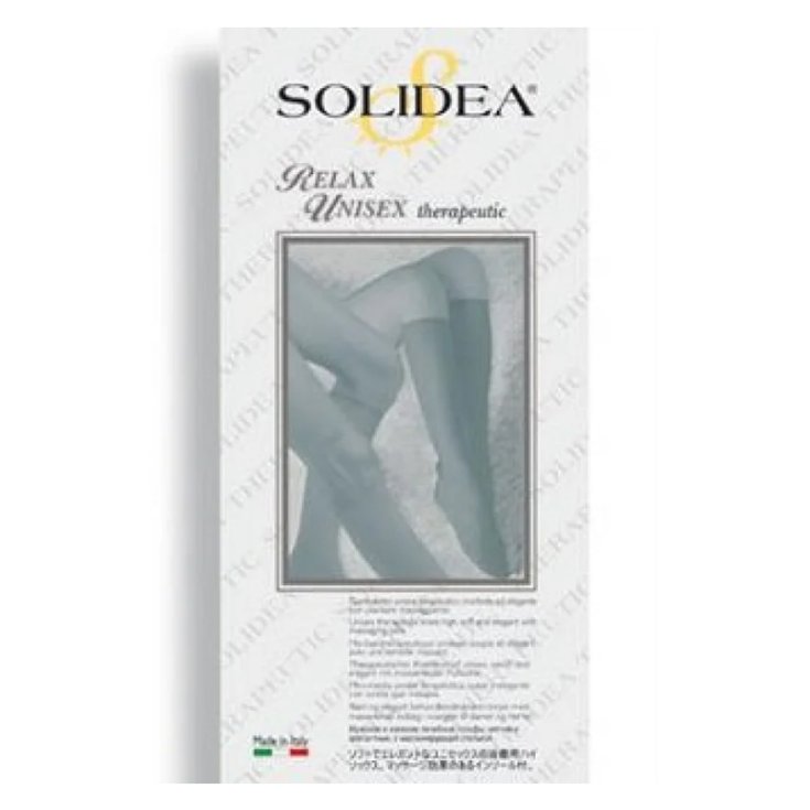 Relax Unisex CCL1 Gambaletto Punta Aperta Colore Natur Taglia M&nbsp;SOLIDEA&reg;