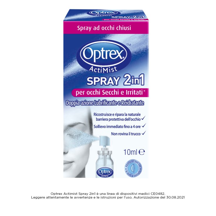 Actimist Spray 2in1 Occhi Secchi E Irritati Optrex 10ml