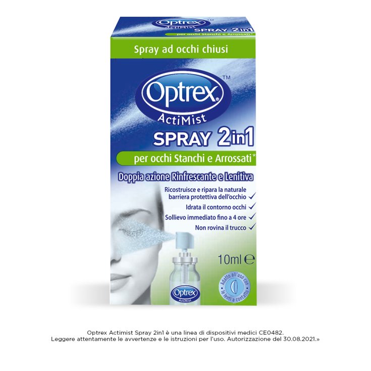 Actimist Spray 2in1 Occhi Stanchi E Arrossati Optrex 10ml