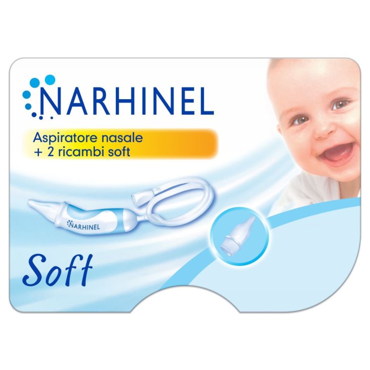 Narhinel Aspiratore Nasale Soft+2 Ricambi Soft Narhinel Aspiratore Nasale Soft+2 Ricambi Soft