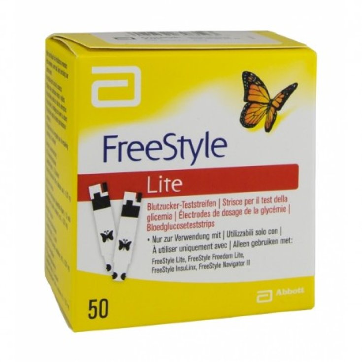Freestyle Lite Strisce Reattive Abbott 50 Pezzi
