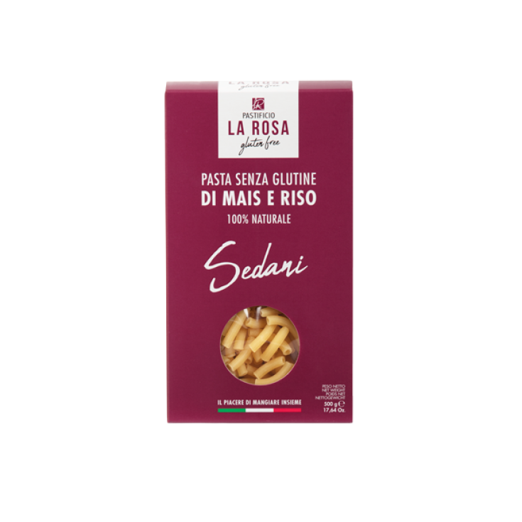 Sedani Pasta di Mais e Riso&nbsp;Pastificio La Rosa 500g