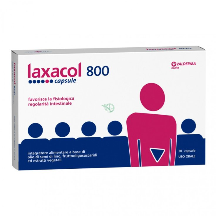 Laxacol 800 Integratore Alimentare 30 Capsule