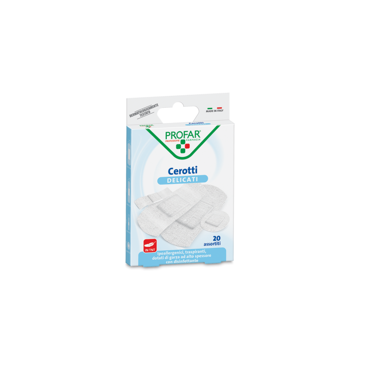 Cerotti Delicati Assortiti PROFAR&reg; 20 Pezzi