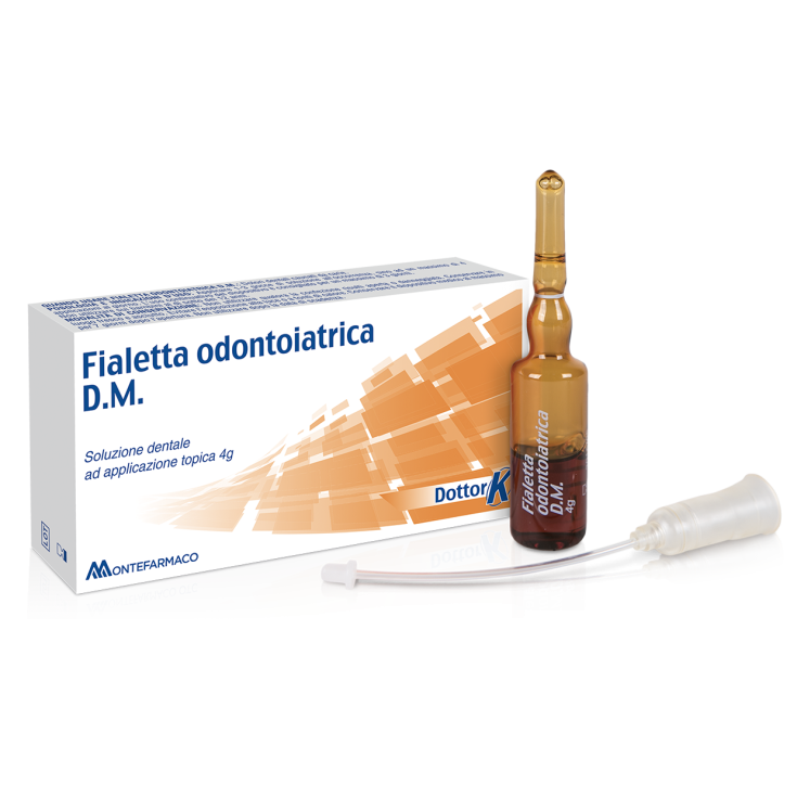 Dottor K Fialetta Odontoiatrica D.M. Soluzione Dentale Applicazione Topica MONTEFARMACO 4g