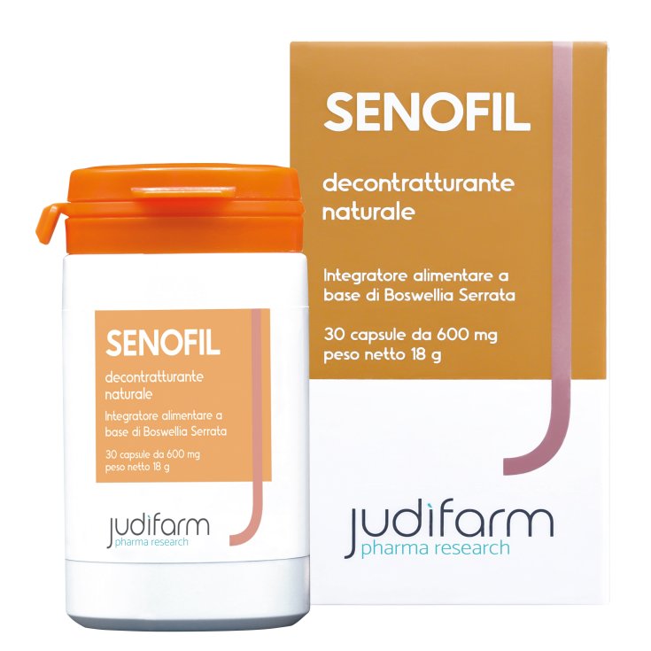 Senofil Decontratturante Naturale Jud&igrave;farm 30 Capsule