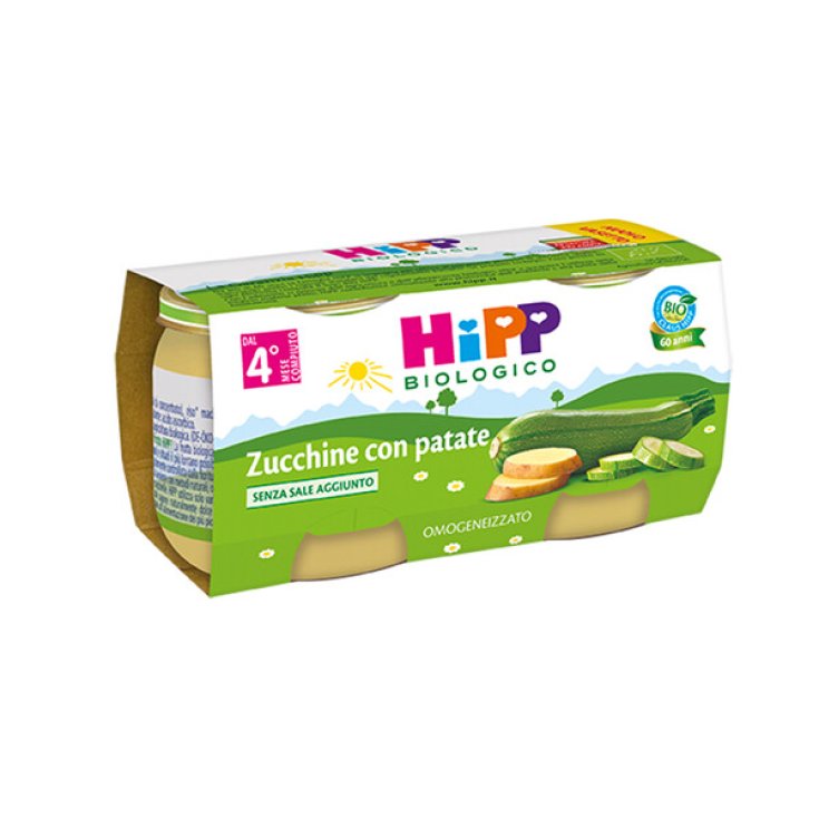 Zucchine con Patate&nbsp;HiPP Biologico 2x80g