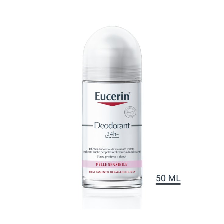 Deodorante 24h Roll-on Pelle Sensibile Eucerin&reg; 50ml