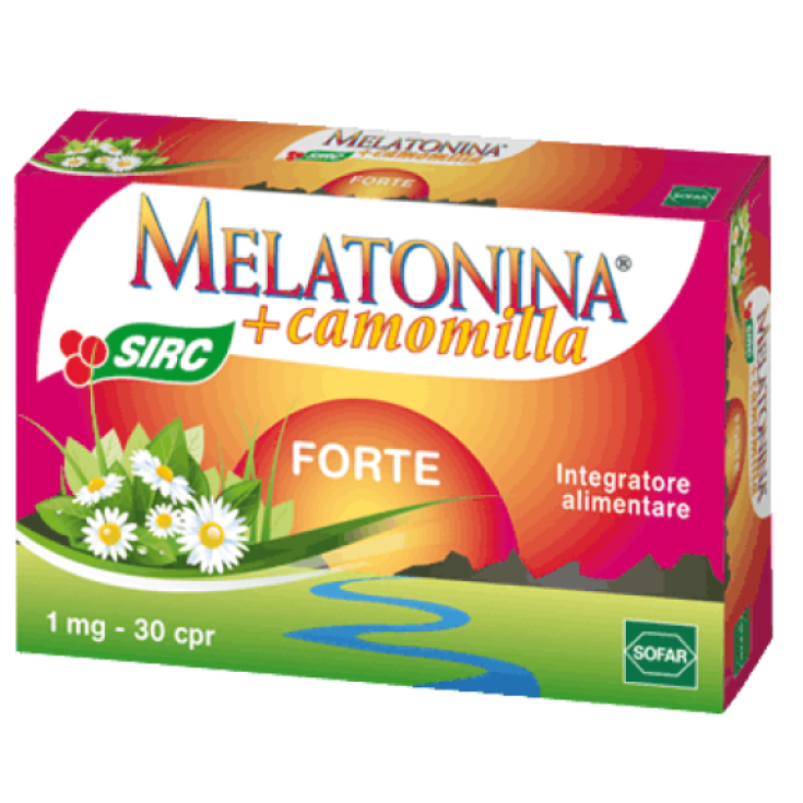 Melatonina&reg; + Camomilla Forte Sofar 30 Compresse Da 300mg