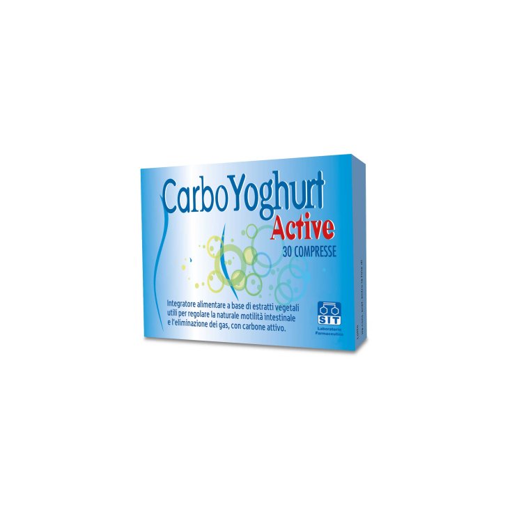 Carbo Yoghurt Active SIT Laboratorio Farmaceutico 30 Compresse